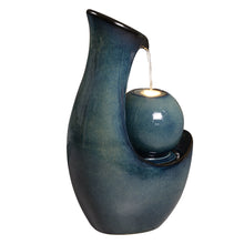 Load image into Gallery viewer, LED Ceramic Sphere Cascade Fountain