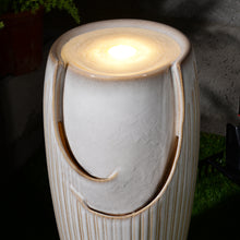 Load image into Gallery viewer, LED Ceramic Pillar Fountain
