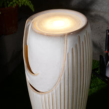 Load image into Gallery viewer, LED Ceramic Pillar Fountain