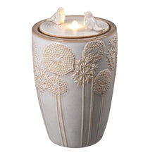 Load image into Gallery viewer, LED Ceramic Bird & Dandelion Fountain