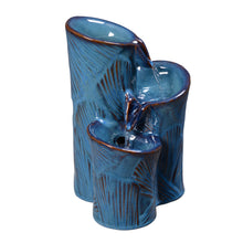 Load image into Gallery viewer, Ceramic Tabletop Cascade Fountain