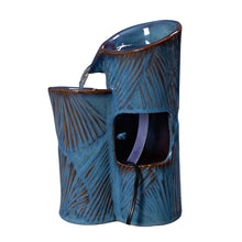 Load image into Gallery viewer, Ceramic Tabletop Cascade Fountain