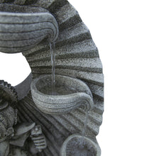 Load image into Gallery viewer, LED Ganesha Cascade Water Fountain