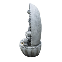 Load image into Gallery viewer, LED Ganesha Cascade Water Fountain
