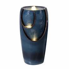 Load image into Gallery viewer, 28.5" Bubbling Water Fountain W/LEDs Indoor/Outdoor Use