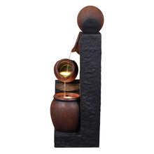 Load image into Gallery viewer, LED Cascading Urn Fountain