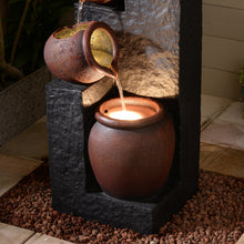 Load image into Gallery viewer, LED Cascading Urn Fountain