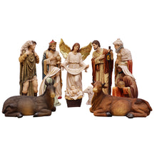 Load image into Gallery viewer, Nativity 11 Piece Set - Large 39" H
