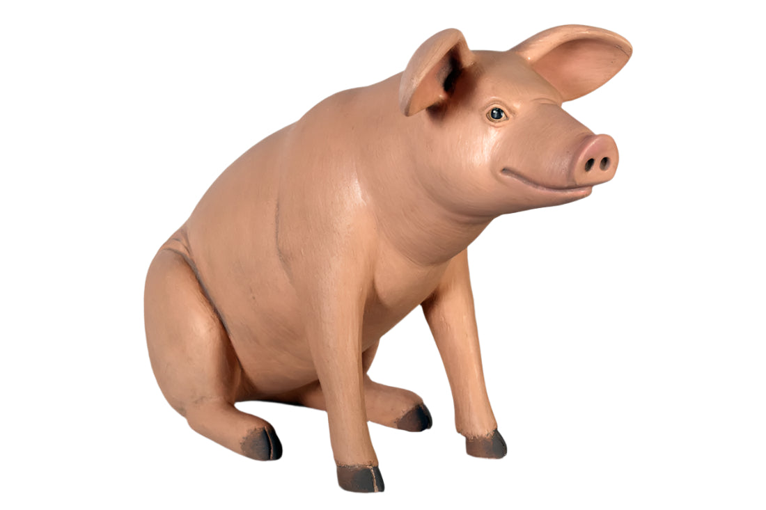 Made to Order: Ph-020601 - Pig Sitting Small