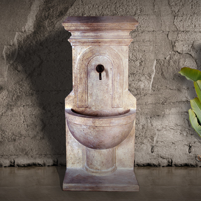 Made to Order: Sienna Fountain w/ flange & spout