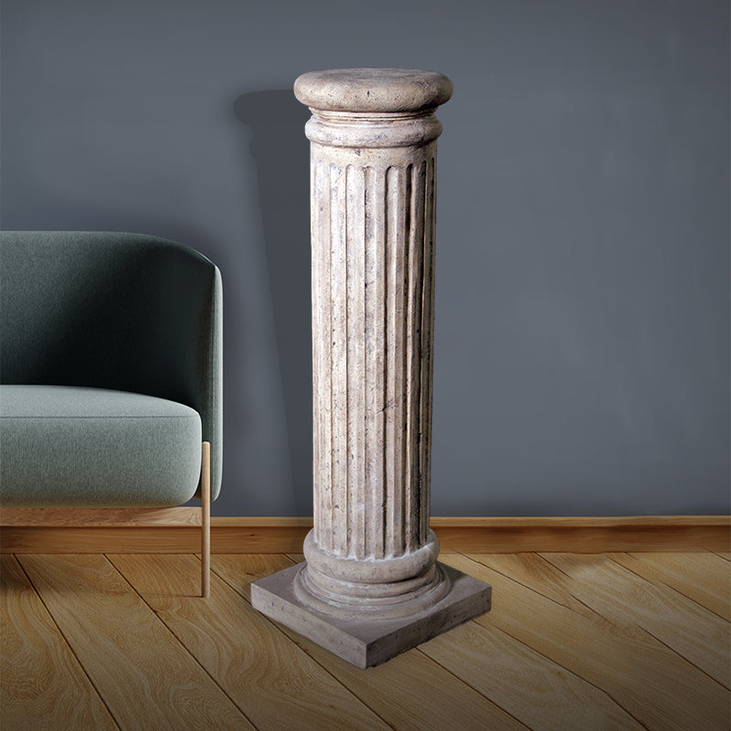 Made to Order: Fluted Pedestal Round Top Small