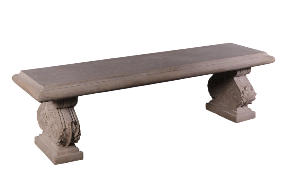 Made to Order: Ph-070403Rs - Garden Bench W/2 Legs