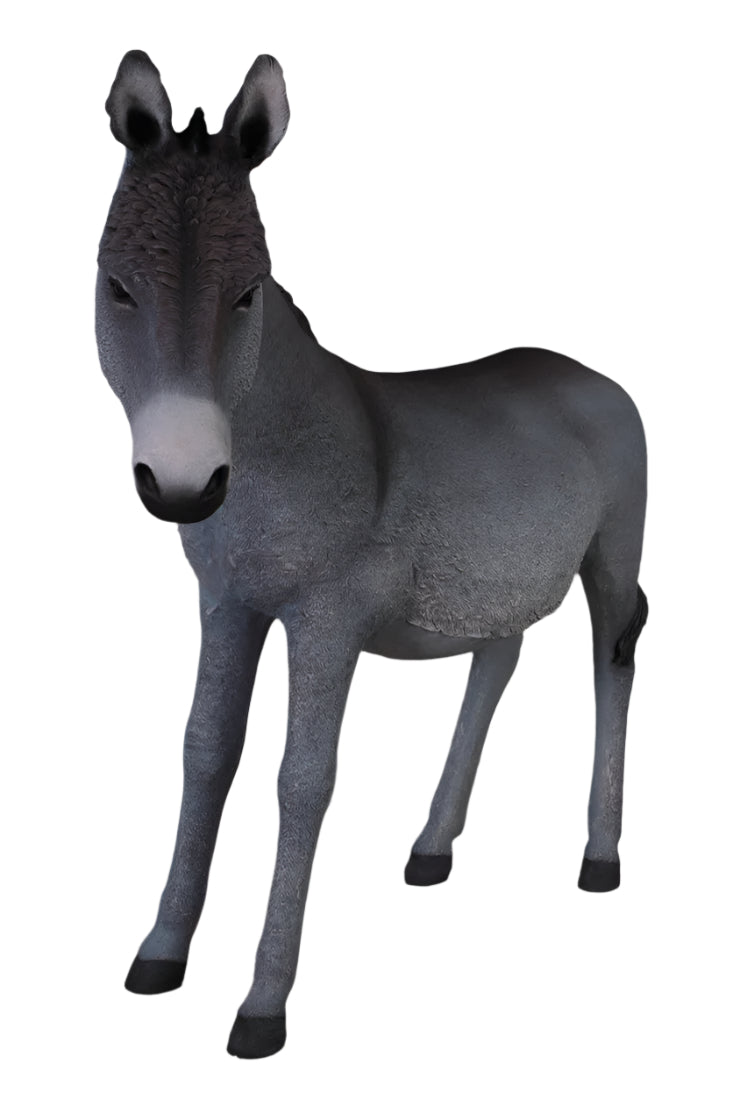 Made to Order: Ph-080044Gy - Donkey Standing - Gray