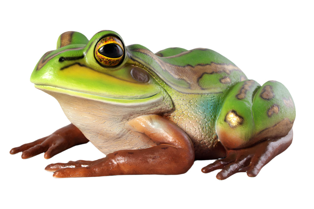Made to Order: Frog Giant Green And Golden Bell