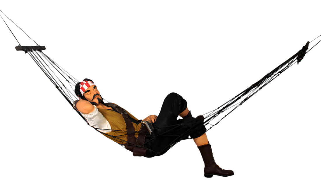 Made to Order: Pirate Man On Hammock