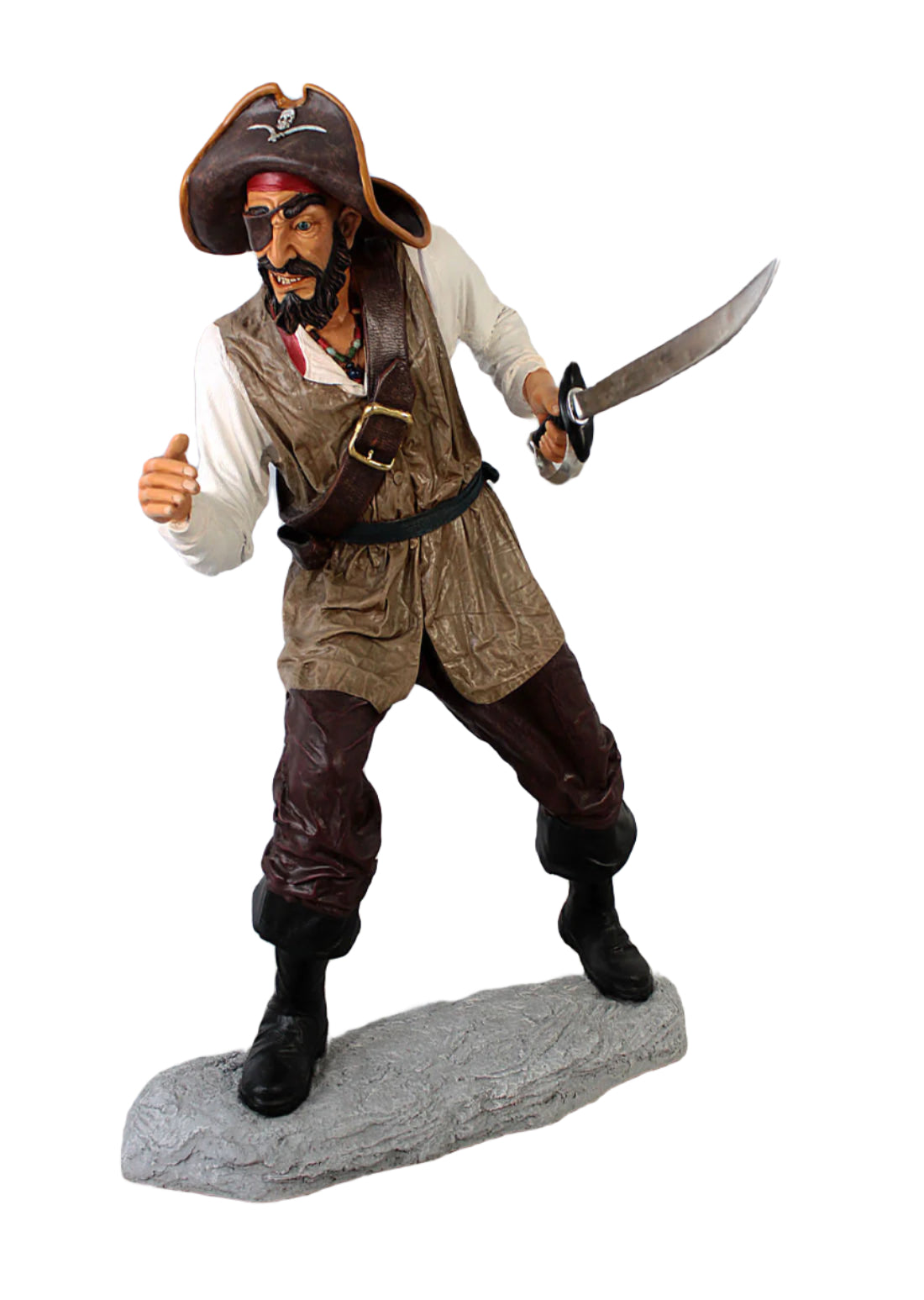 Made to Order: Ph-110057 - Pirate Captain One Eye With Base