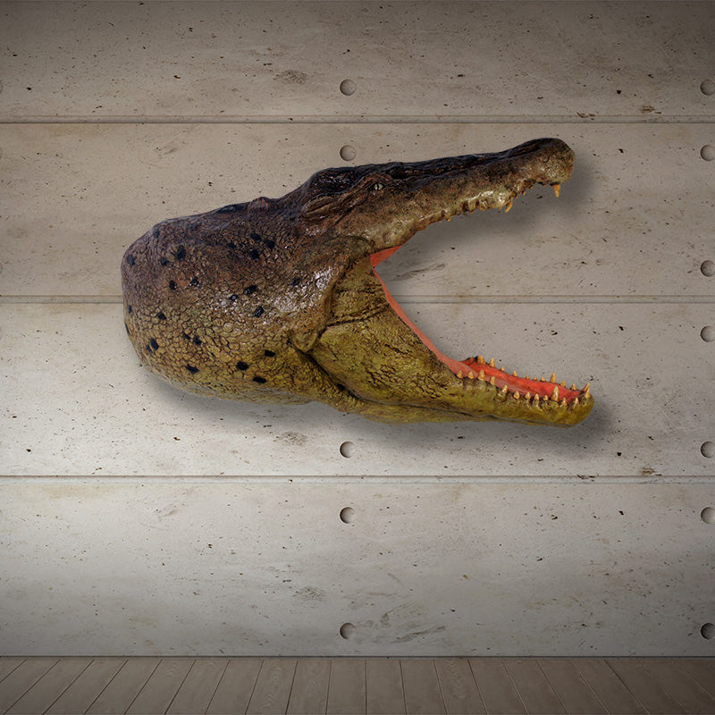 Made to Order: Crocodile Head Wall Plaque