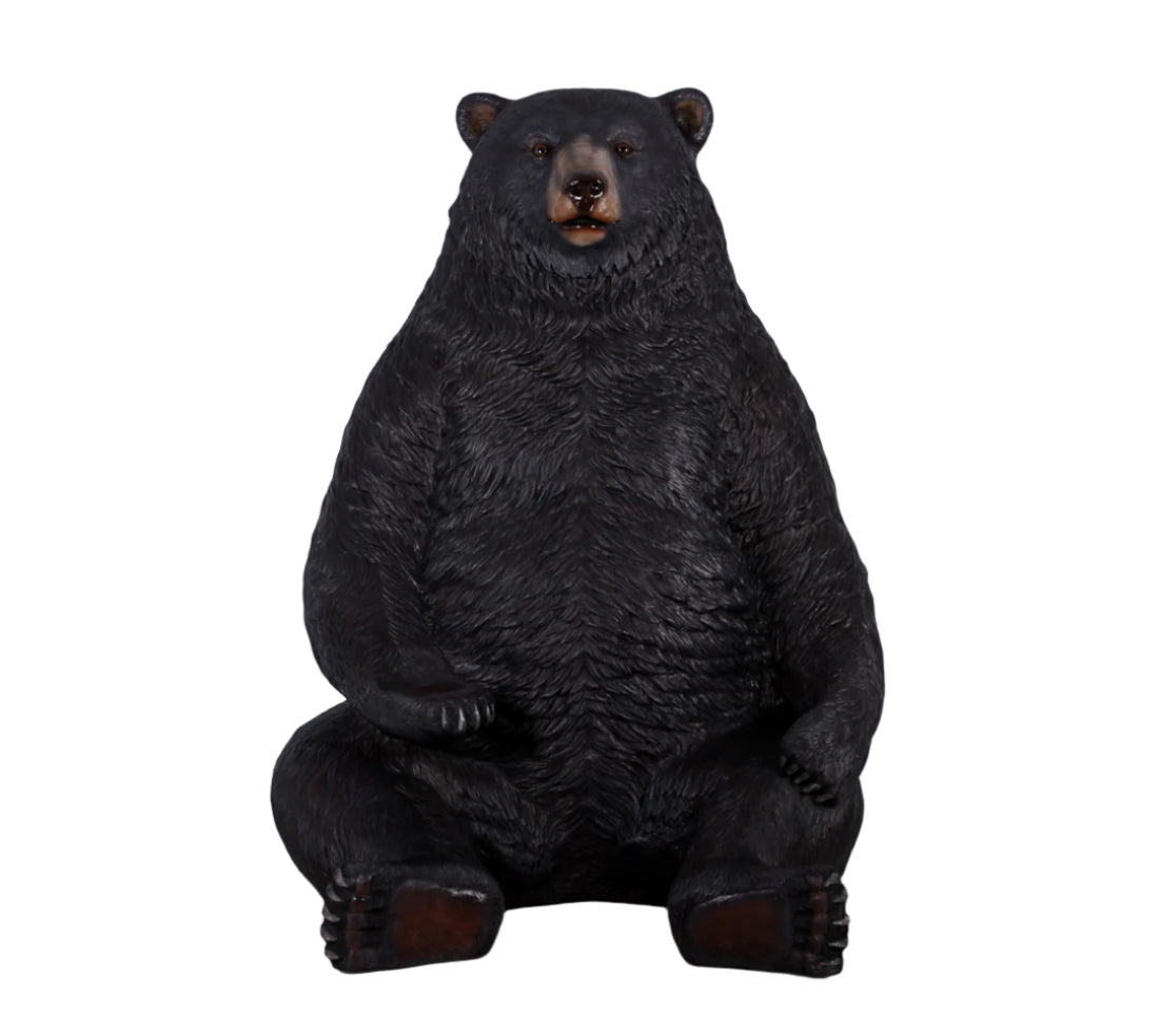Made to Order: Black Bear Sitting - Jumbo Resin/Fibreglass