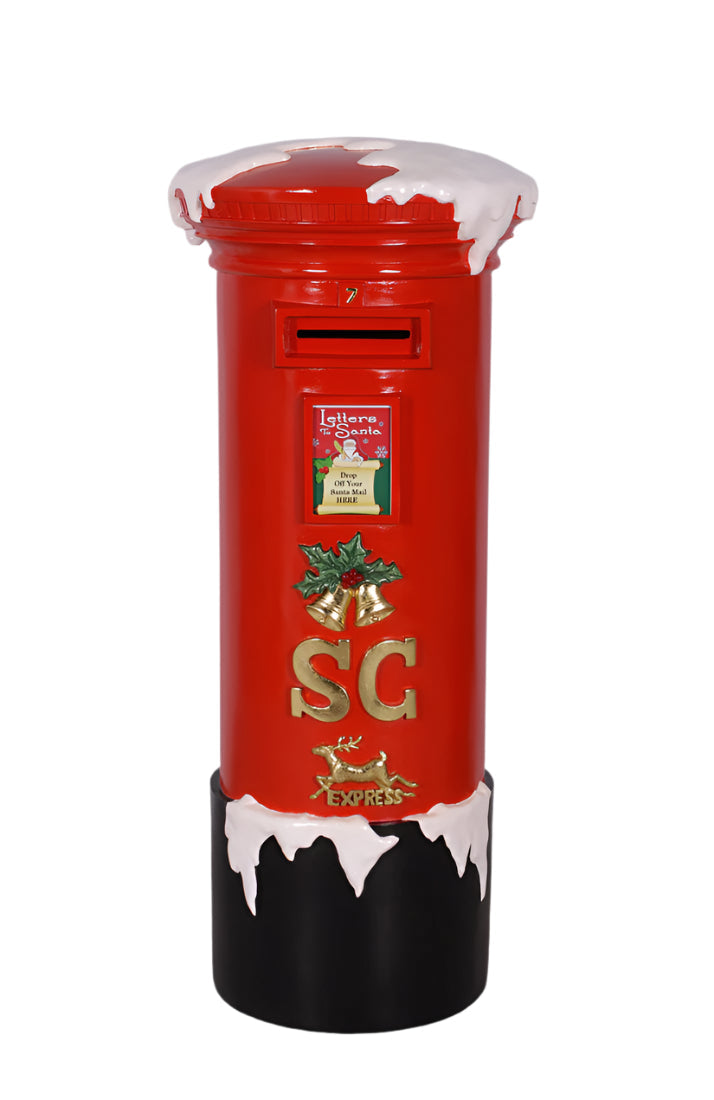 Made to Order: Ph-130024 - Santa'S Mailbox Red W/Snow