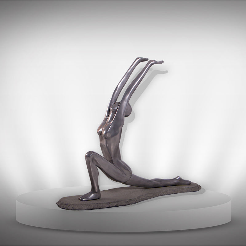 Made to Order: Yoga Worship Pose on Rock