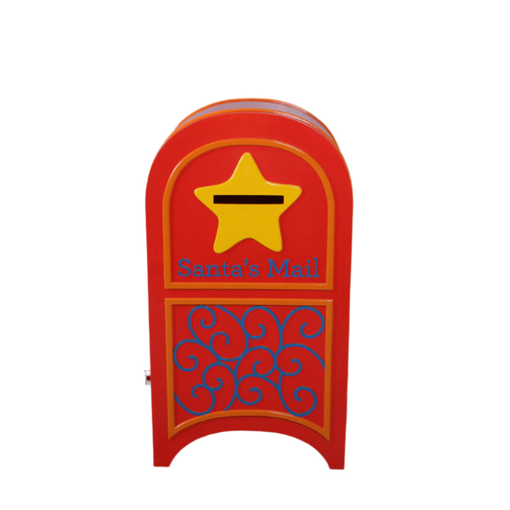 Made to Order: Ph-160124 - Santa'S Mailbox Red W/Stars