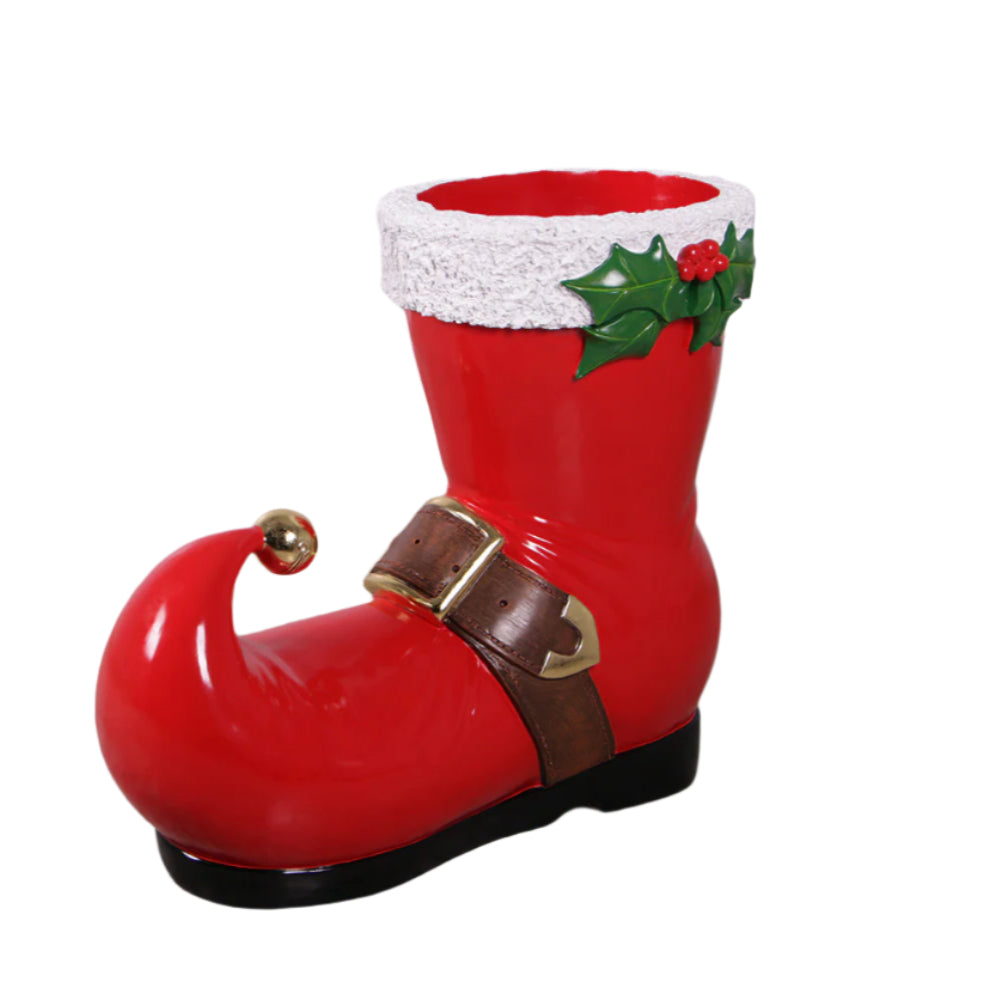 Made to Order: Ph-160241 - Christmas Boot W/Bell & Ivy