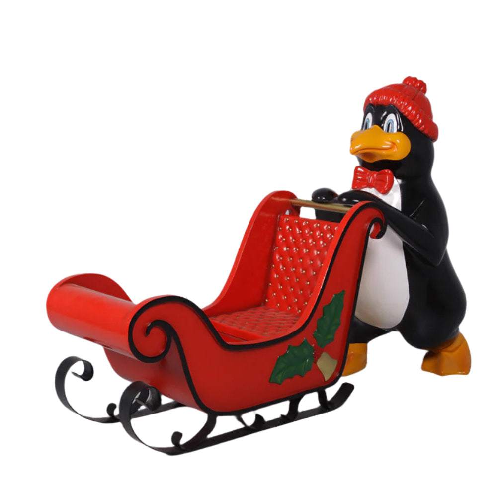 Made to Order: Penguin Pushing Sleigh-1Pc/2Boxes