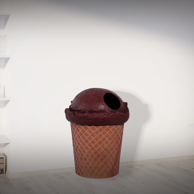 Made to Order: Ice Cream Cone Trash Can