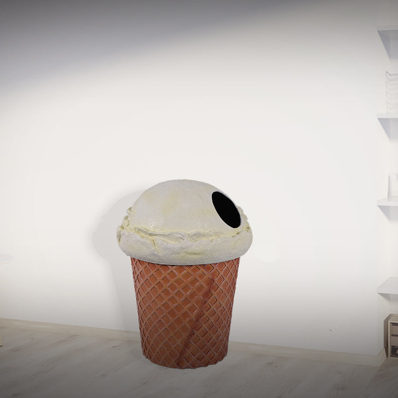 PH Studio: Ice Cream Cone Trash Can - MOQ 1