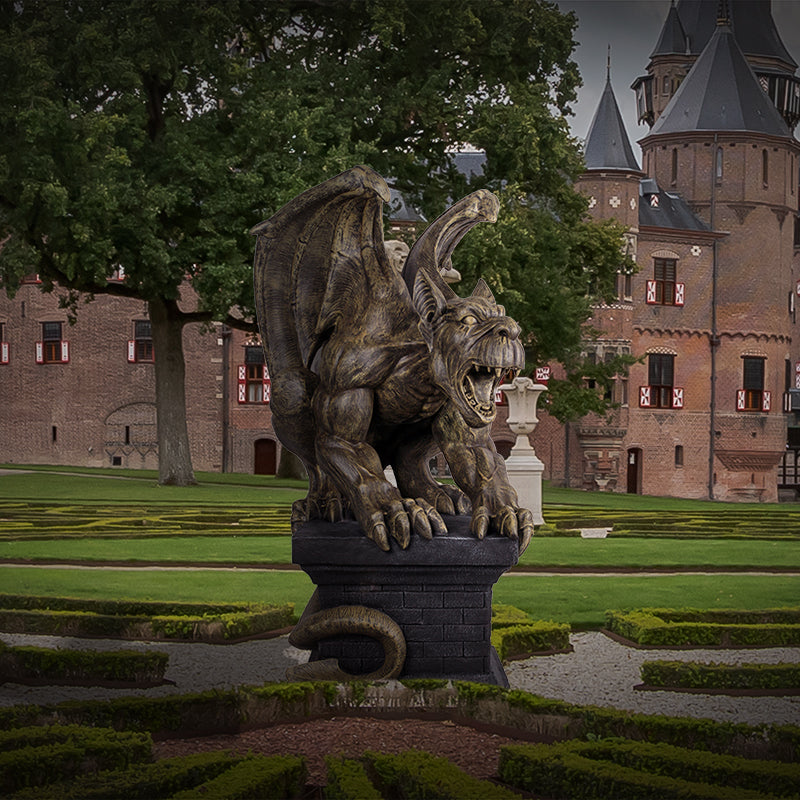 Made to Order: Giant Gargoyle On Plinth