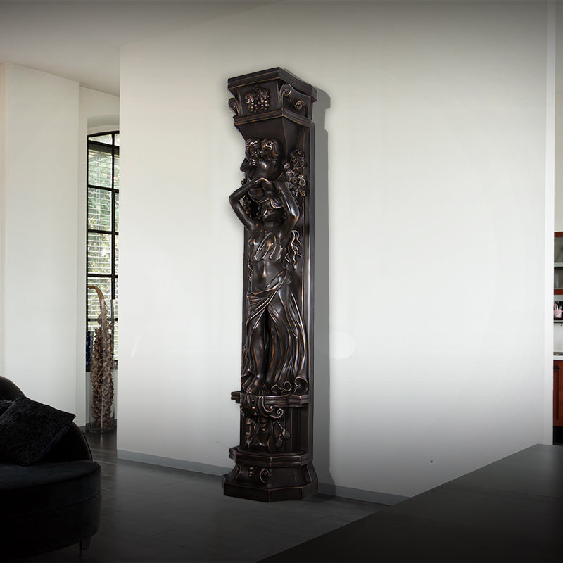 Made to Order: Roman Girl w/ Bowl Pilaster