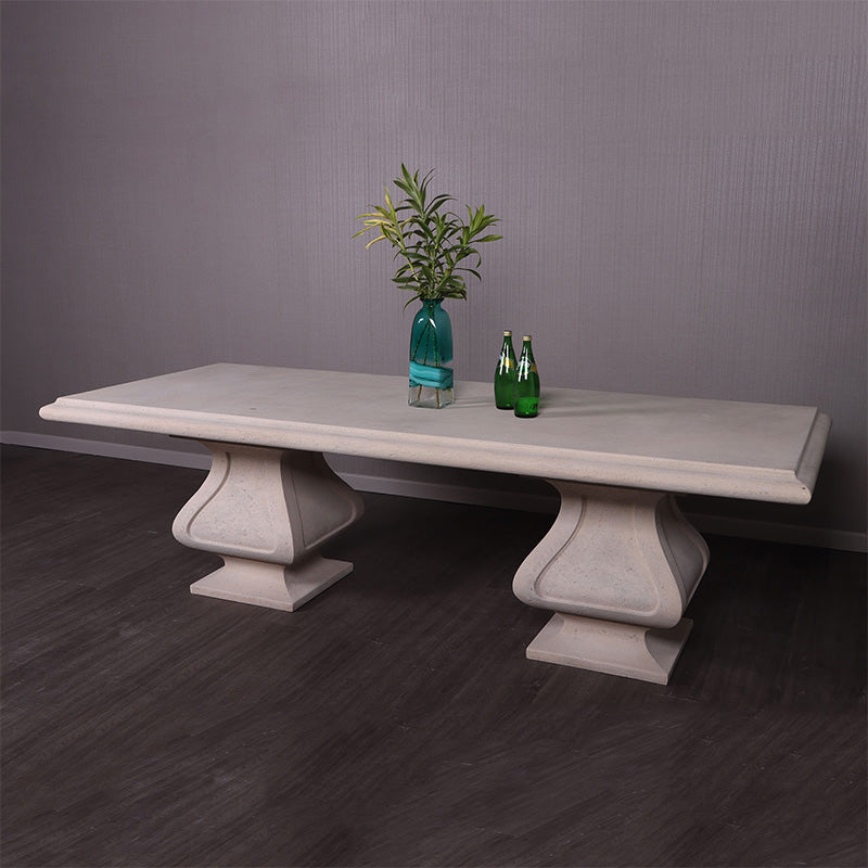 PH Studio: Square Garden Table Bases with Rectangular Garden Table Top - MOQ 1