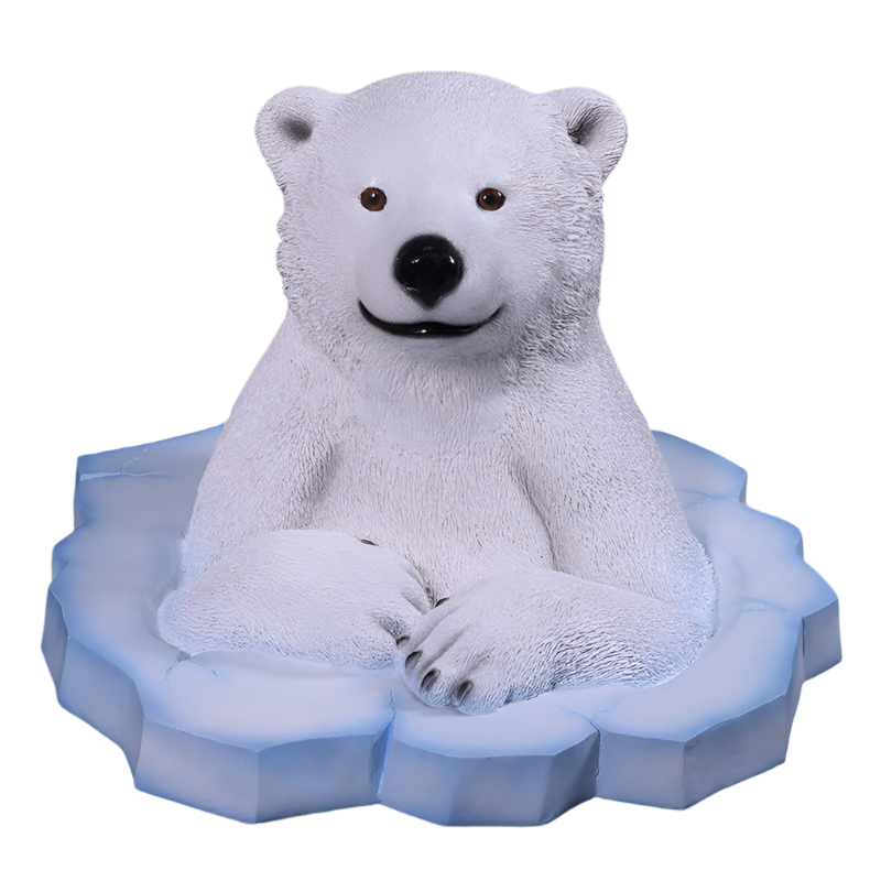 Made to Order: Peeking Polar Bear Cub
