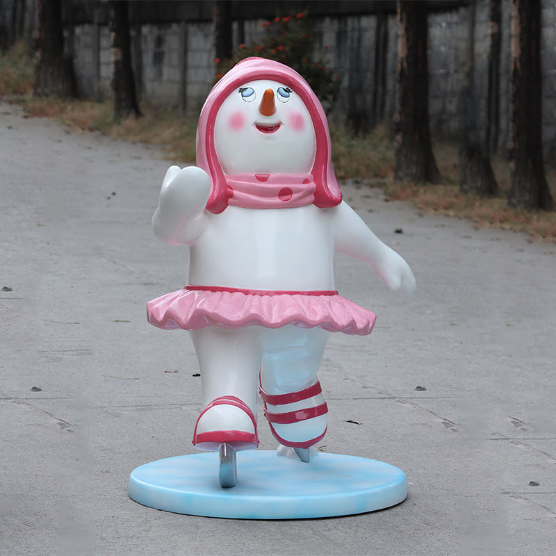 Made to Order: Skating Snowman Family - Girl