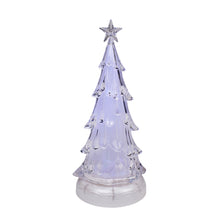 Load image into Gallery viewer, RGB LED Rotating Music Sparkle Tree with Water Inside (14.5 Inch)
