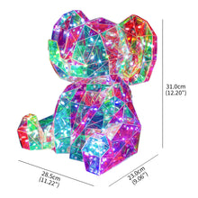 Load image into Gallery viewer, Majestic PET Elephant LED Lights: Radiant RGB Glow with USB Power

