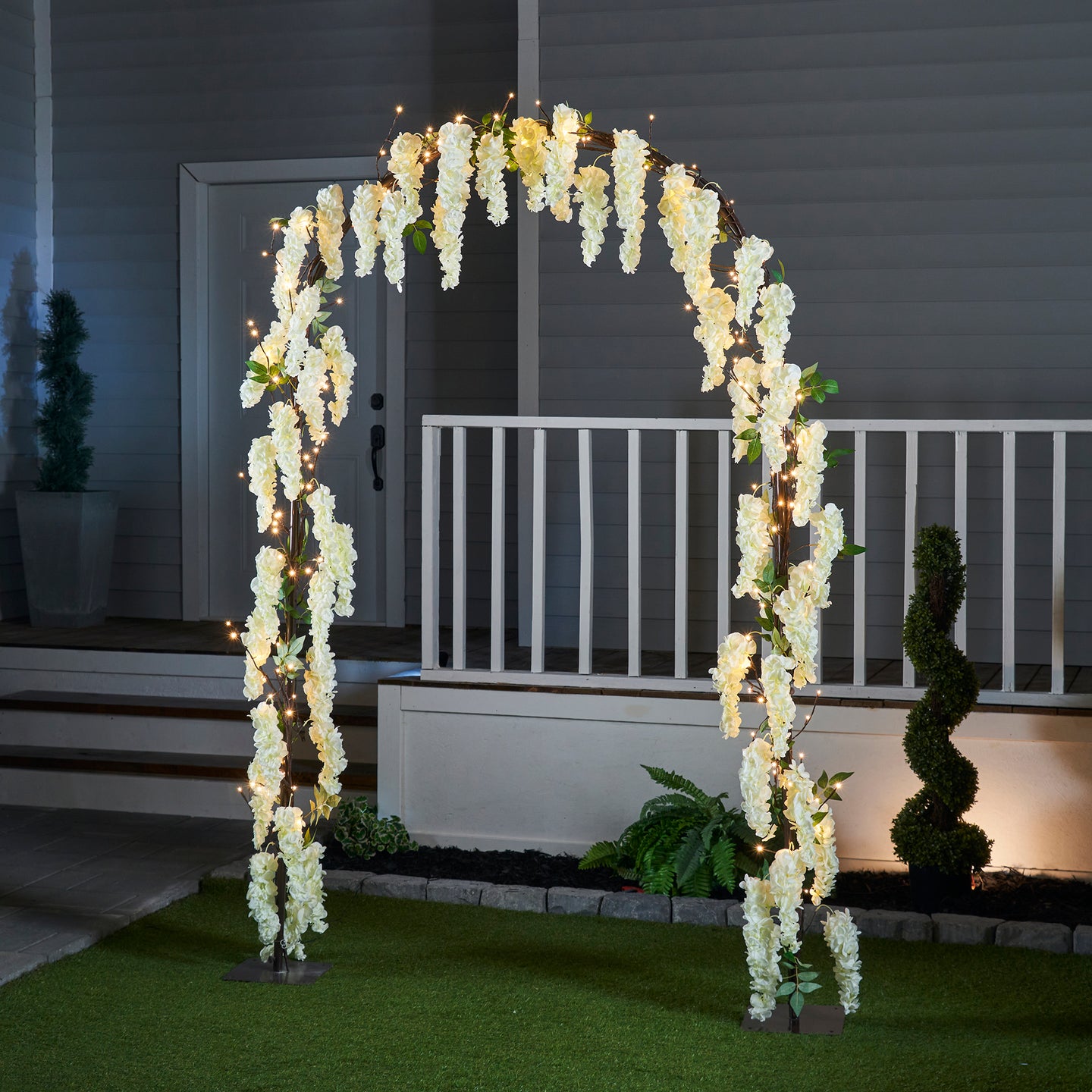 SALE: Wisteria Arch of LED Lights