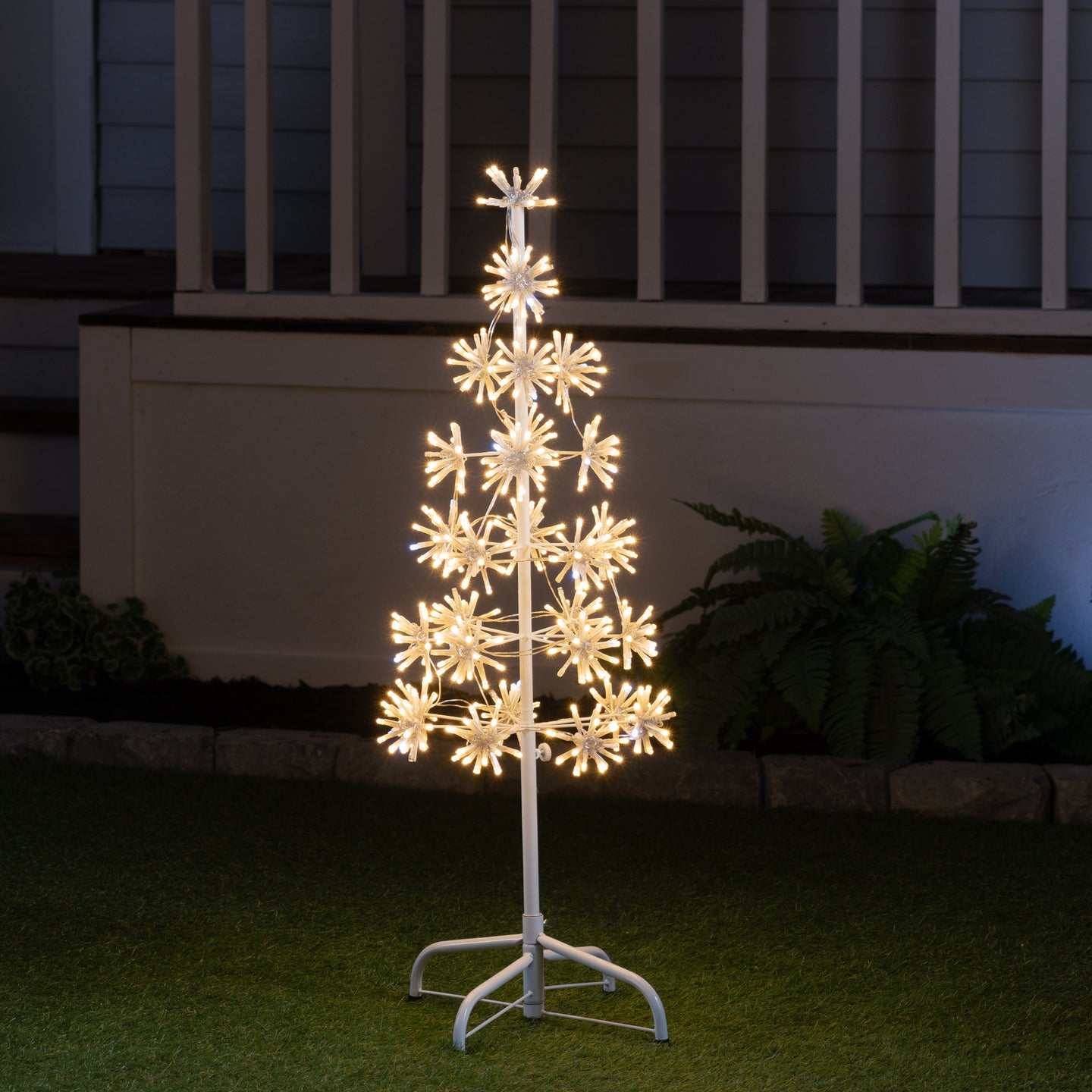 37459-A-L - Enchanting 1120 LED Twinkle LED Metal Cluster Tree