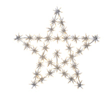 Load image into Gallery viewer, 37459-B-S - Mesmerizing 432 LED White Metal Snowflake Star Light
