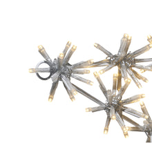 Load image into Gallery viewer, 37459-B-S - Mesmerizing 432 LED White Metal Snowflake Star Light
