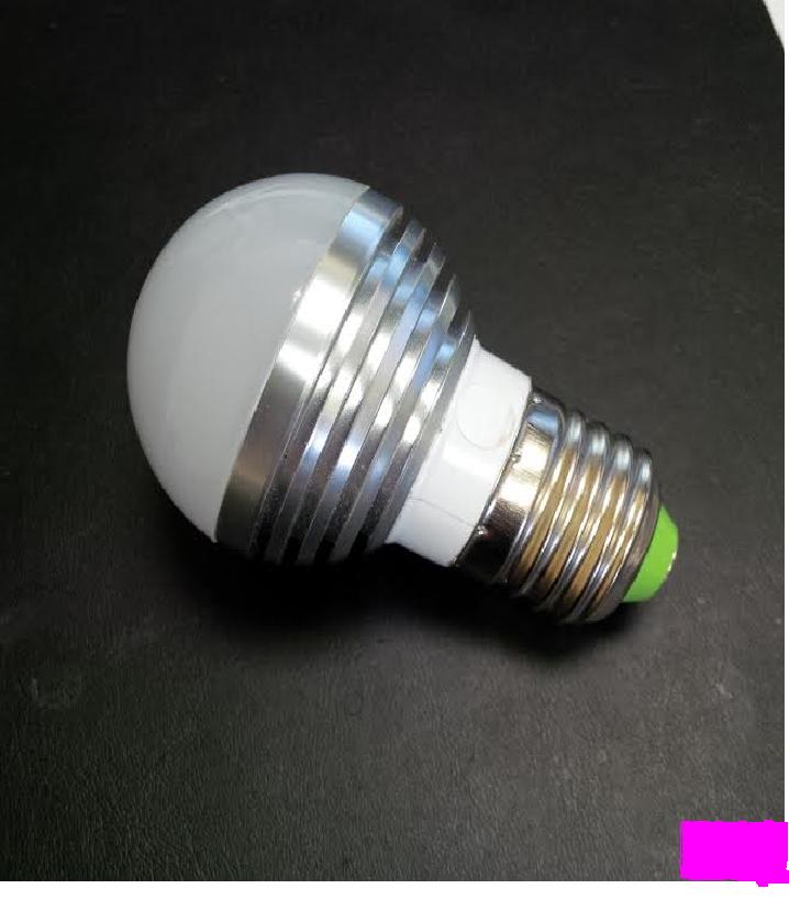 Bulb - Pink Led 3W - Use With Cable 37470