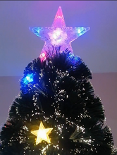 Load image into Gallery viewer, 37495-M6 - Green Christmas Tree with Star - Multicolor Lights
