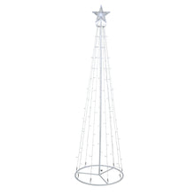 Load image into Gallery viewer, LED Metal Decorative Tree with Top Star - Cool White
