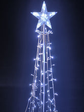Load image into Gallery viewer, 37510-WT - LED Metal Decorative Tree with Top Star - Cool White
