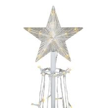 Load image into Gallery viewer, LED Metal Decorative Tree with Top Star - Warm White
