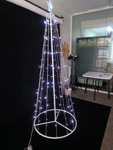 Load image into Gallery viewer, 37512-WT - LED Metal Decorative Tree with Top Star - Cool White
