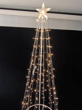 Load image into Gallery viewer, 37512-WW - LED Metal Decorative Tree with Top Star - Warm White
