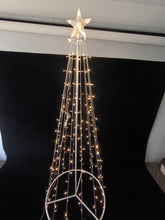 Load image into Gallery viewer, 37512-WW - LED Metal Decorative Tree with Top Star - Warm White
