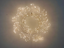 Load image into Gallery viewer, 24in LED Christmas Wreath White Indoor Hanging Holiday Decor
