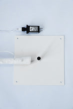 Load image into Gallery viewer, 71&quot; H I/0 White Flowering Twinkling LED Tree
